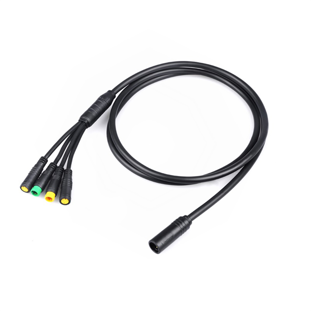 Waterproof 1T4 EB-Bus Cable Harness for Bafang Mid Drive Motor 